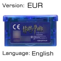 Romgame видео игра кертриџ 32 битни конзола конзола картичка за играње улоги игри Potter Collection Eu