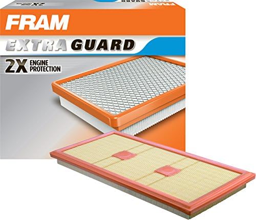 Fram Extra Guard Filter Filter Filter, лесна инсталација W/ Напредна заштита на моторот и оптимални перформанси, CA11439 за