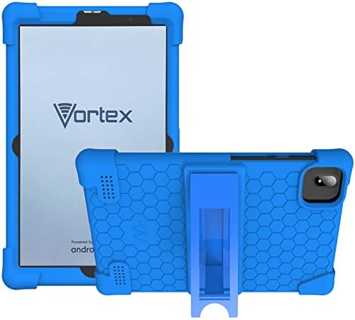 Случај за таблети Vortex Tab8, Transwon Silicone Kids Cove Cover For Vortex Tab 8 4G Table Android 11 Go Edition 8 Inch, Vortex