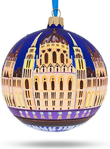Парламент во Будимпешта, Божиќно украс на Унгарија стаклена топка 4 инчи