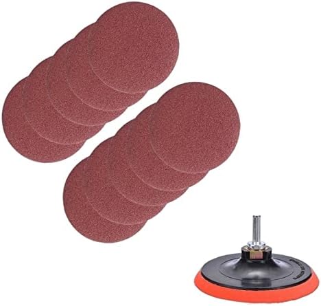 Подлога за поддршка на кука и јамка од 125мм 10 абразивни дискови за пескарење Агол мелница шкурка за ротирачка алатка орбитална
