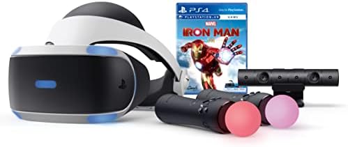Sony Playstation VR - Marvel 'S Iron Man Bundle: PLAYSTATION VR Слушалки, Камера, 2 Контролори За Движење На Движење, Marvel'
