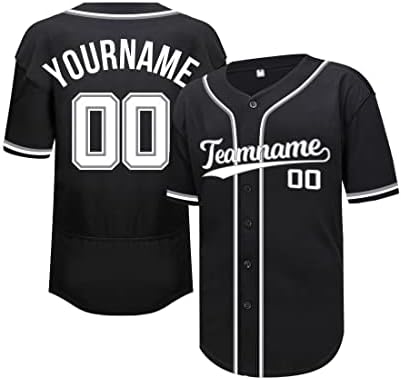 Обичен бејзбол дрес двострано зашиено име и број Персонализирана маичка за бејзбол за млади жени жени