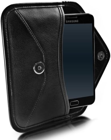 Кутија за боксер за LG G7 One - Елита кожна торбичка за месинџер, синтетичка кожна обвивка за куќиште на пликови за LG G7 One