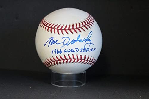 Moe Drobosky потпиша безбол автограм Auto PSA/DNA AM48664 - автограмирани бејзбол