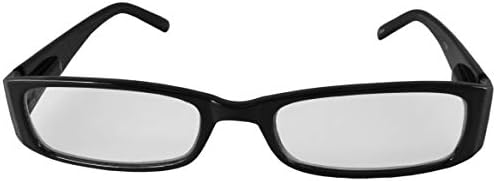 Siskiyou Sports NFL Канзас Сити началници Унисекс печатени очила за читање, 1,25, црна, една големина