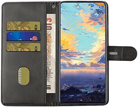 Imeikonst Случај За Samsung Galaxy A14 5G, Премиум Pu Кожа Паричник Случај Флип Магнетни Случај Вграден Држач Kickstand Картичка