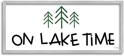 Ступел Индустрии На Езерото Време Фраза Типографија Борово Дрво Лавра, Дизајн Од Бул. Јаксн.