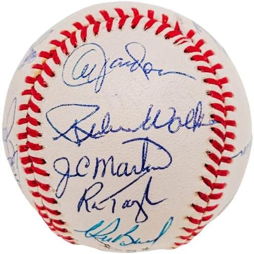 1969 Њујорк Метс Тим Автограм Официјален Нл Бејзбол Со 23 Потписи пса/днк б57199-Автограм Бејзбол