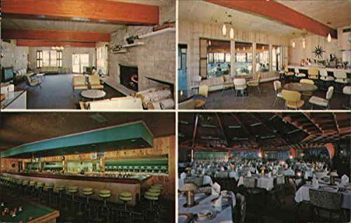 Хотелот „Купола мотор“ Маринет, Висконсин со оригинална гроздобер разгледница 1968 година