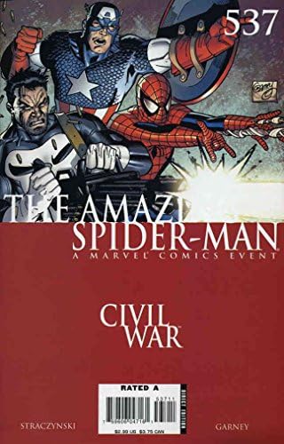 Неверојатен Спајдермен, 537 VF ; марвел стрип | Граѓанска Војна