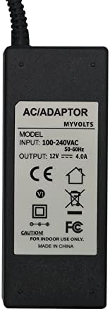 MyVolts 12V Адаптер за напојување компатибилен со/замена за LACIE LAC9000302 Надворешен хард диск - американски приклучок