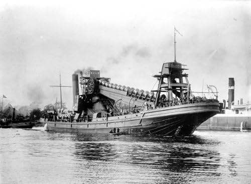 Драка брод Панама Канал 1910 -ти 8x10 фотографија