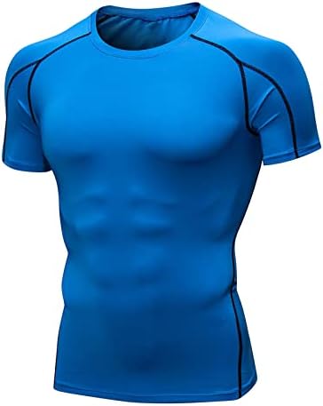 Мажите слаби спортски маици со тркалезен врат Краток ракав трчаат јога Брзо сув тренинг фитнес атлетска маичка маица врвови