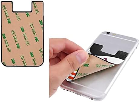 Gagaduck Weiner Dog Leadive Телефонски мобилен телефон стап на картички за ракав на ракав држач за лична карта компатибилен