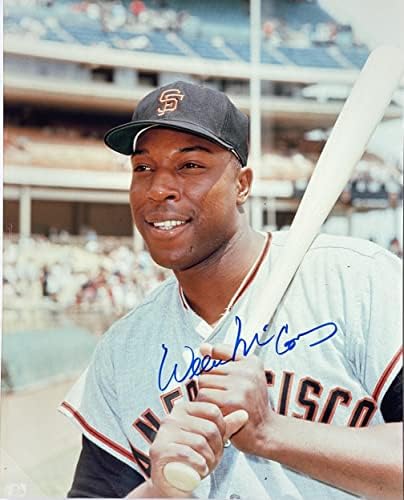 Вили МекКовеј Автограмирана 8x10 Бејзбол фотографија - Автограмирани фотографии од MLB